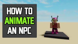 How To Make Your NPC Dance! (ROBLOX Studio Tutorial) | Angry ishan | #robloxstudio