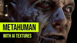 Create AI TEXTURES for your METAHUMANS / Tutorial