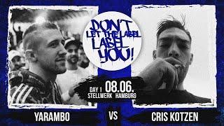 Yarambo vs Cris Kotzen // DLTLLY RapBattle (Hamburg) // 2019