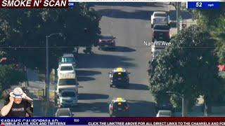 POLICE CHASE OF ARMED SUSPECT BY LAPD