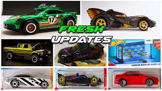 Showcase - Hot Wheels Porsche 911 Rallye, Dodge Power Wagon, Nissan Skyline R33, 2025 Mix C Case.