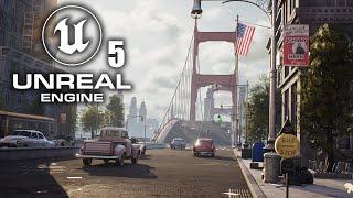 Unreal Engine 5 | 1950s NYC Megapack (REVIEW)