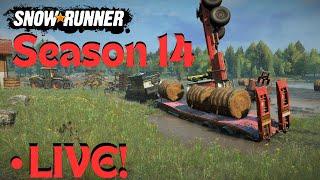 Season 14 New Changes/Updates SnowRunner Live Austria Gameplay!