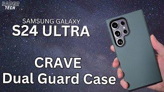 CRAVE Dual Guard Case for the Samsung Galaxy S24 Ultra | A great budget save, several color options