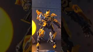 Took me 1 hour to build Bumblebee model kit by Trumpeter #toy #hobby #khmer#transformers #bumblebee