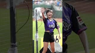 充滿活力的推進隊長籃籃 #籃籃 #rakutengirls#樂天桃猿 #cheerleader #啦啦隊