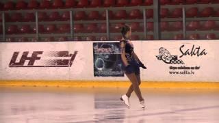 PETUHOVA Anastasija, LAT, Advanced Novice Girls SP