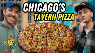 Rating Every Tavern Style PIZZA In Chicago (ft. Pizza Legend John Carruthers)