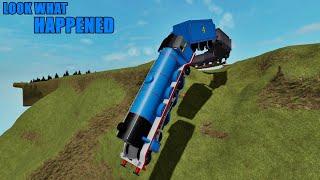 THOMAS AND FRIENDS Driving Fails Gordon Takes a Tumble Crash 4