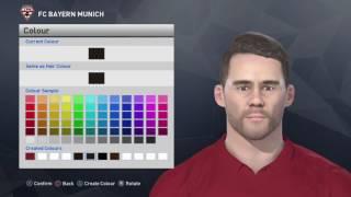 PES 2017 - Juan Bernat Face Build Settings