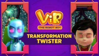 ViR the Robot Boy - Transformation Twister | Action Cartoon Video | Mon - Fri 6 PM | Gubbare TV