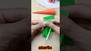 Diy make Paper carrots  #shorts #gadget #shortvideo #smartappliances