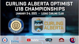 FEATURE: Siobhan McGriskin vs. Alena Yurko - Draw 3 - Alberta Optimist U18 Girls Provincials [5]