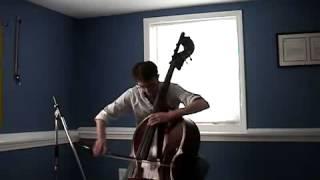 №53  Bach Cello Suite No 1   Prelude Double Bass