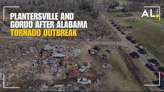 Plantersville and Gordo after Alabama tornado outbreak