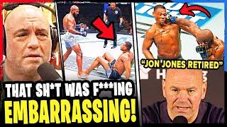 BREAKING! Jon Jones RETIRES & Tom Aspinall is CHAMPION! Jamahal Hill vs Khalil Rountree REACTIONS!