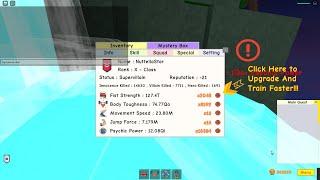 ROBLOX SUPER POWER TRAINING SIMULATOR 12 QUINTILLION PSYCHIC POWER!