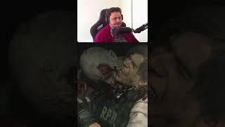 Resident Evil 2 jump scare!  #re2remake #gaming #jumpscare #twitch #shorts