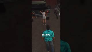 What happens if you trap a NPC #gta #mobile #ps2 #gaming #vicecity #gtav #viralvideo #shorts