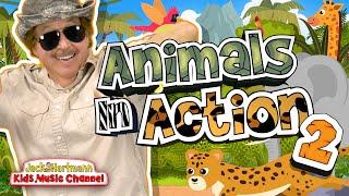 Animals In Action 2 | Fun Animal Song for Kids! | Jack Hartmann