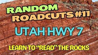 Random Roadcuts #11: Geologist Investigates Utah Highway 7 near St George, Utah