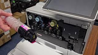 Replacing Toner Ricoh MP C306 And MP C406