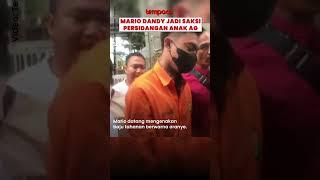 Mario Dandy, Amanda dan Shane Lukas Hadir di Persidangan AG #shorts