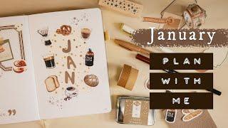 January Bullet Journal Setup | Breakfast Theme (Free Printable!)