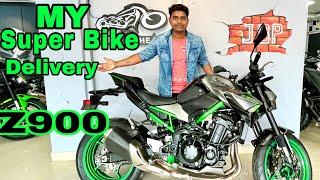 kawasaki z900 delivery | Super bike delivery Z900 | My family dream super bike Z900 ​​⁠@dReamwAlk