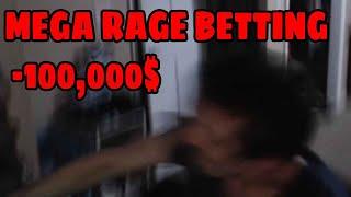 Bossmanjack MAX bet on blackjack -100k AND MEGA RAGE