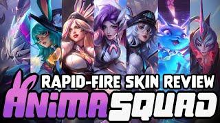 Rapid-Fire Skin Review: Anima Squad (Wave 1)