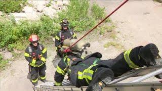 Coral Springs firefighters show Local 10 reporter why they're #2 in the country for training