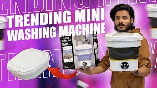 Mini Folding Washing Machine Review | Ultra-Portable 40W German Design Washer for Small Spaces