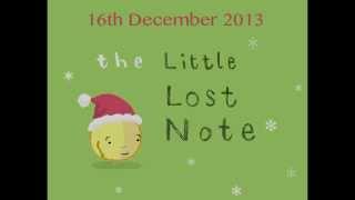 Little Lost Note Christmas ad