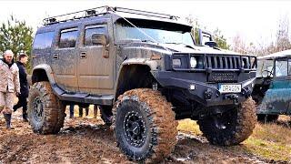 Testing HUMMER H2 on the most EXTREME off-road trail.