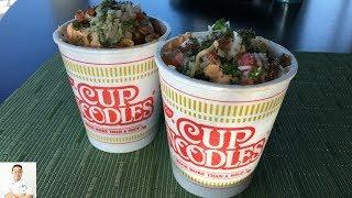Foodbeast Carne Asada Cup Noodles Challenge