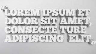 15 various 3d text effects