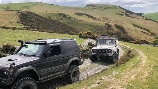 Green lanes off road around the Ceiriog Valley, Pheasant Steps, Wayfarer and Corwen Car Wash