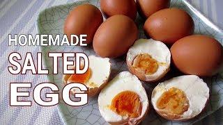 How to make Homemade Itlog Na Maalat I How to make Salted Eggs