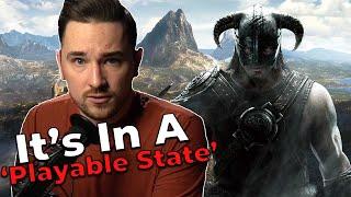 The Elder Scrolls 6 Is In A 'Playable State' - Luke Reacts