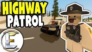 Unturned Highway Patrol RP | Big Deal Big Trouble and Fake Sheriff (Police Roleplay)