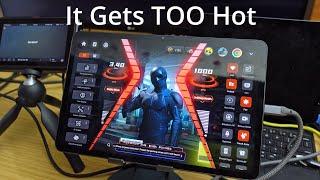 REDMAGIC Nova Gaming Tablet Problems - Diablo Mode Gets Too Hot Playing Warzone Mobile