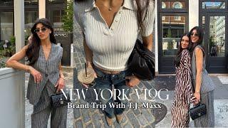 New York Vlog - Brand Trip With T.J. Maxx