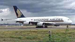 BEST OF Singapore Airlines Long Haul Fleet A380, A350, B777, A330 & B787-10 Compilation