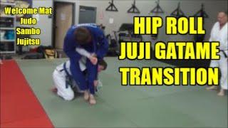 HIP ROLL JUJI GATAME TRANSITION Throw to Armlock