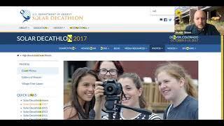 Building Science Education - Build Challenge -3 - Learning from Past Solar Decathlon Competitors