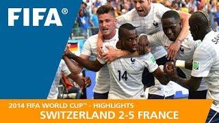 Switzerland v France | 2014 FIFA World Cup | Match Highlights