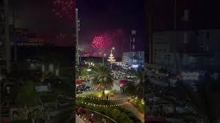 2025 fireworks from Conrad mall MOA #manila #fireworks #2025 #newyears