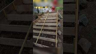 Лестница на склоне из бетона как сделать 