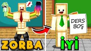 ZORBA VS İYİ ÖĞRETMEN TOST! - Minecraft